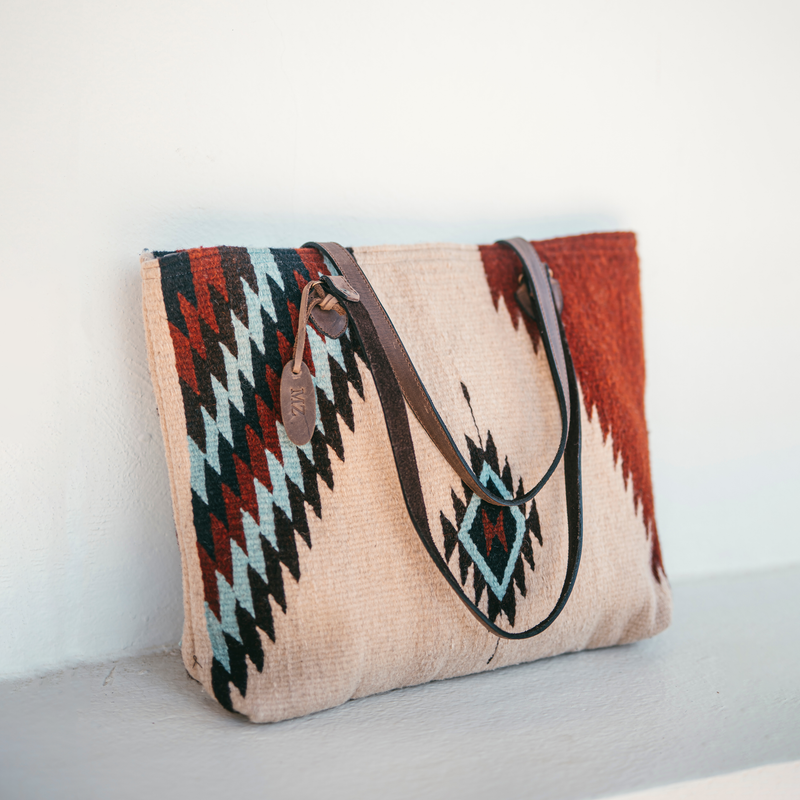 Turquoise + Ruby Tote ~ Last Chance