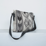 MZ Made Hermila Shoulder Bag  Handwoven by Master Artisans in Oaxaca Mexico, Zapotec Pattern