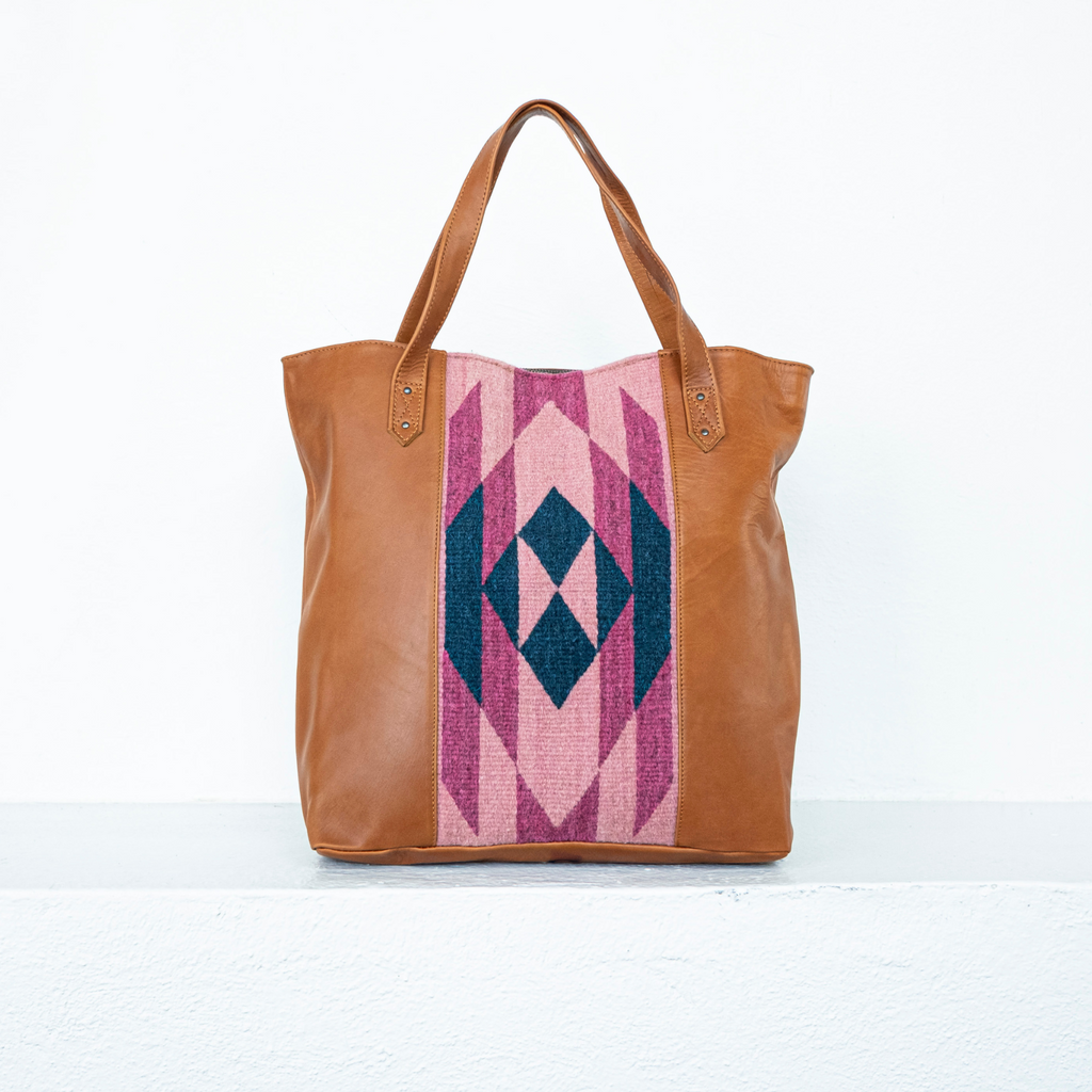 Women's convertible top backpack tote